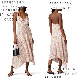 ACLER Vales Midi Dress in Ditsy Blossom Size US 4